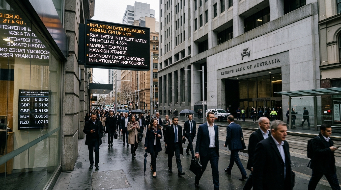 Australia Inflation Adds New Pressure on RBA and Aussie