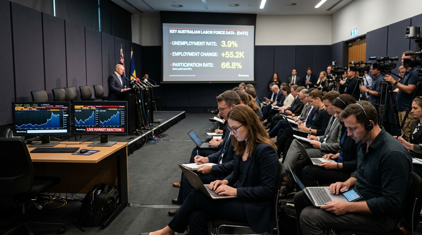 Australia Jobs Miss Shifts Rate View as Markets Reprice