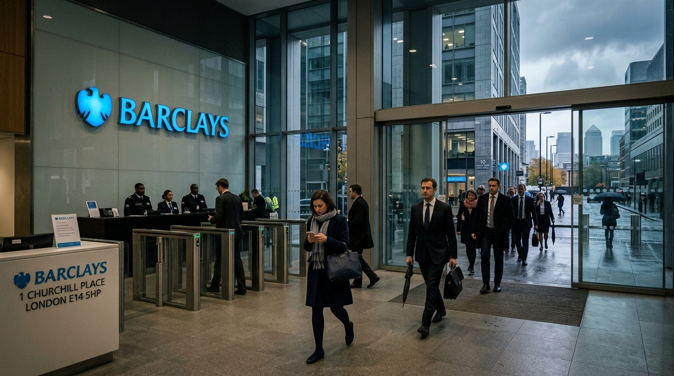 Barclays Job Cuts Put AI Cost Savings in Market Focus