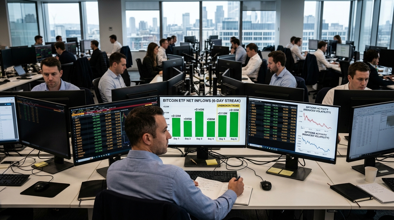 Bitcoin ETF-এ প্রবাহ কমেছে, ক্রিপ্টো গতি এখন স্থিতিশীল