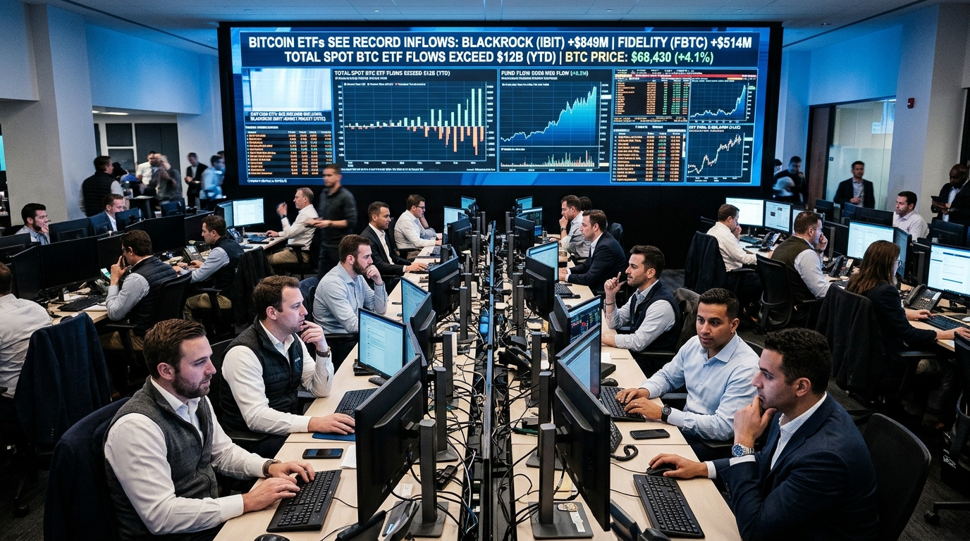 Bitcoin ETF Inflows Revive Crypto Demand Signal