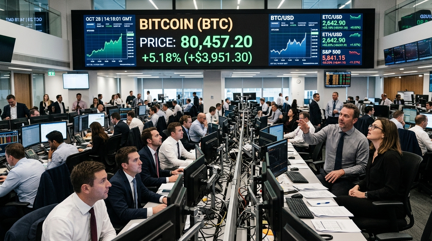 Bitcoin Holds Above $80,000 as ETF Flows Revive Demand