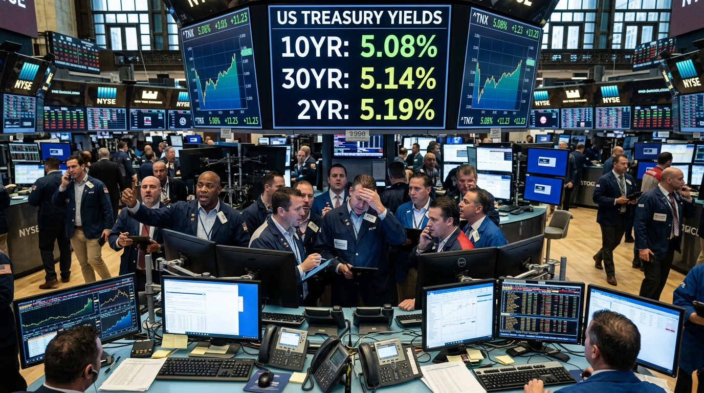 Bond Yields Above 5% Deepen Fed and Growth Fears