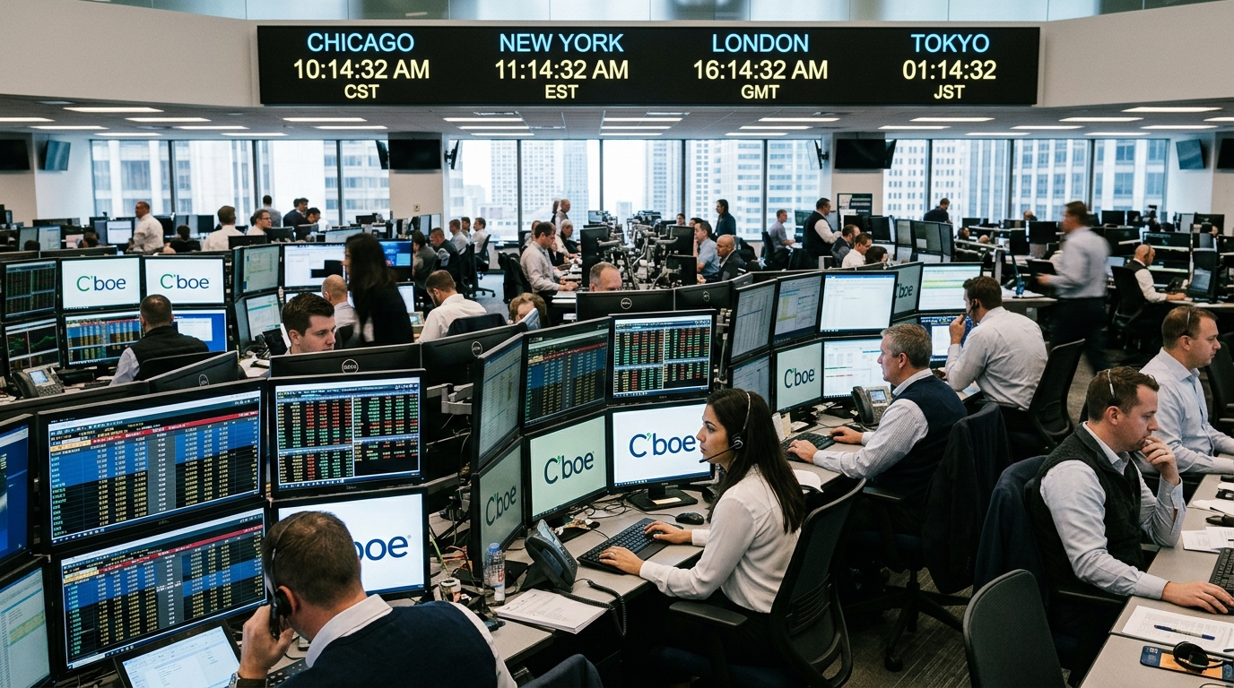 Cboe Extends Options Hours in New Push for Global Trading