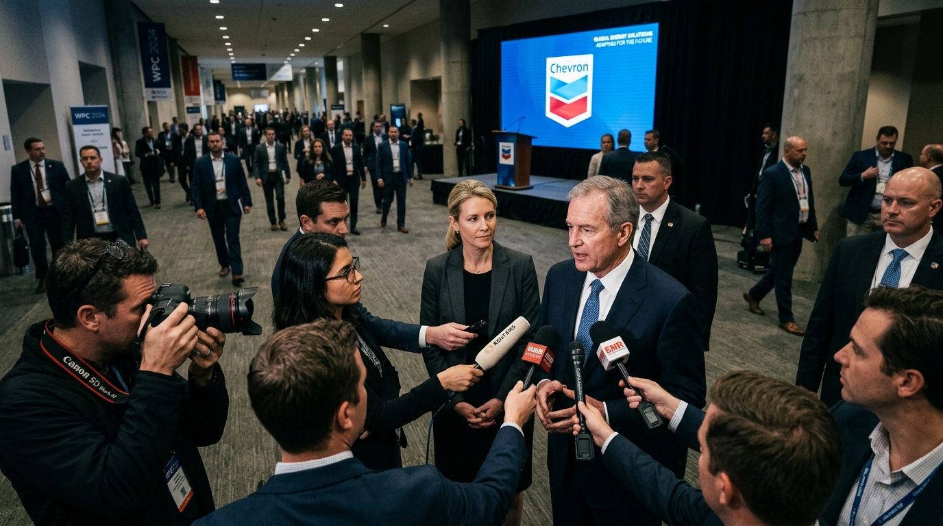 Chevron CEO Comments Keep Oil Outlook in Focus
