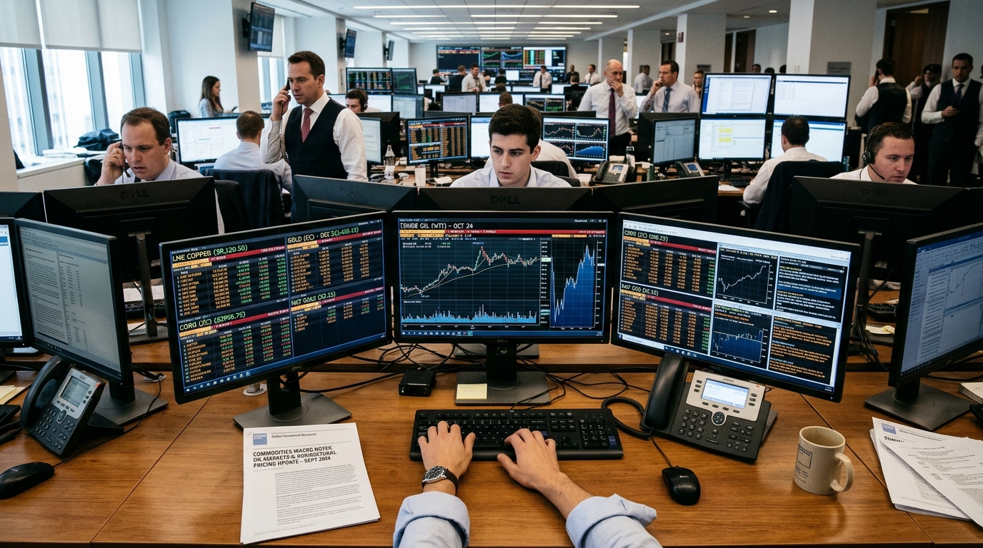 Commodity Bulls Get Fresh Backing From Goldman’s Three Themes