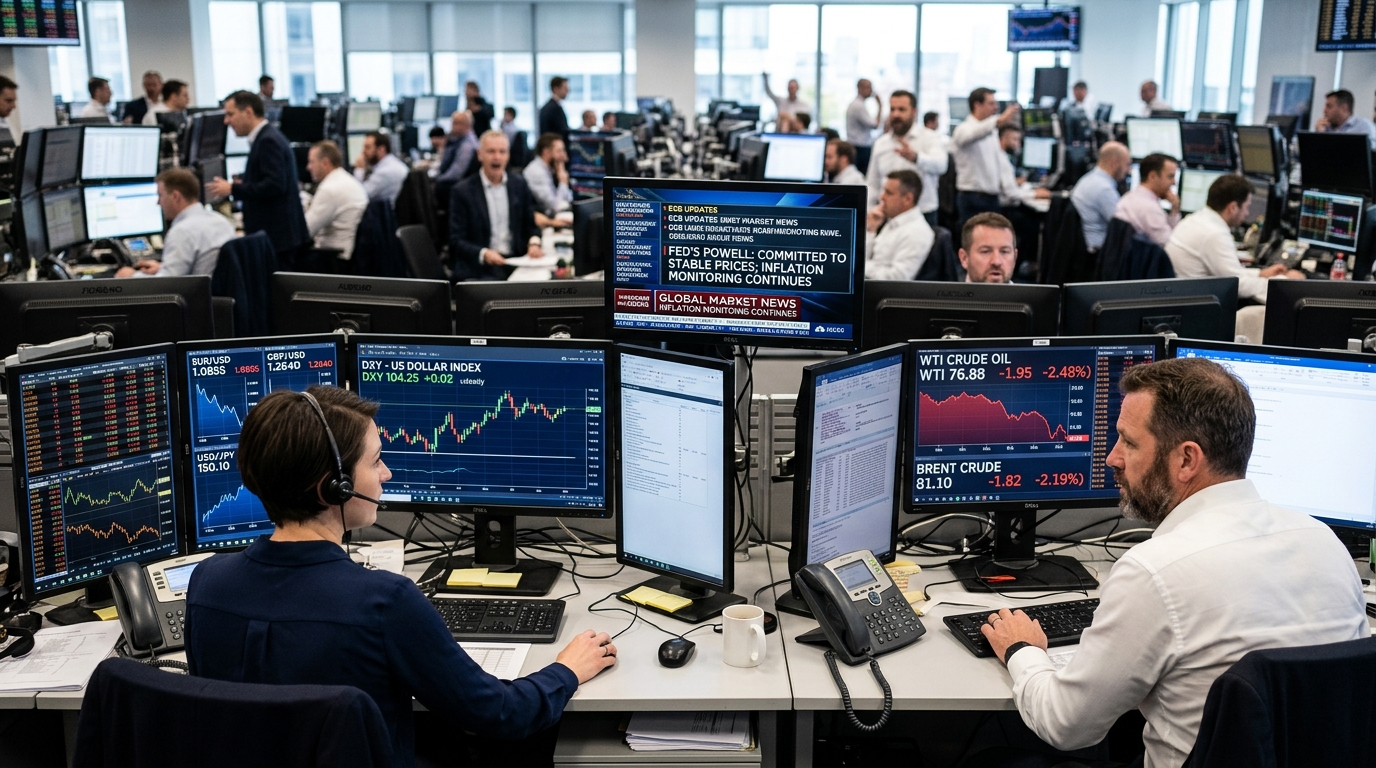 Dollar steady, oil softer as Fed hold ripples outward