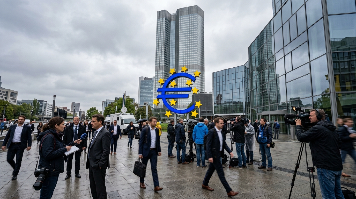 ECB Signals Clash as Accounts Temper Near-Term Hike Bets
