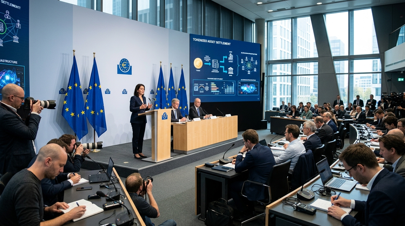 ECB-র টোকেনাইজড সেটেলমেন্ট পদক্ষেপে ক্রিপ্টো অবকাঠামো ফোকাসে