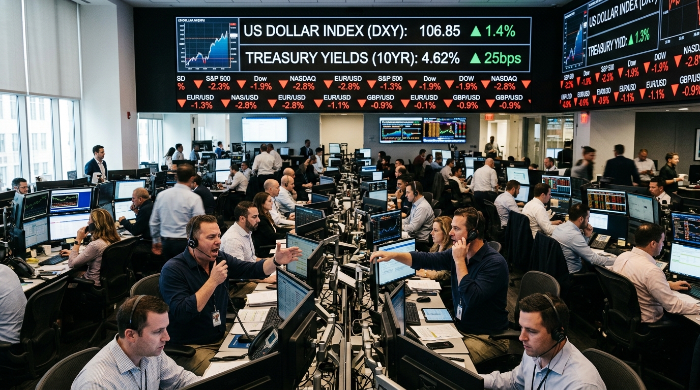 তপ্ত U.S. CPI ডলার বাড়াল, বৈশ্বিক সম্পদে চাপ
