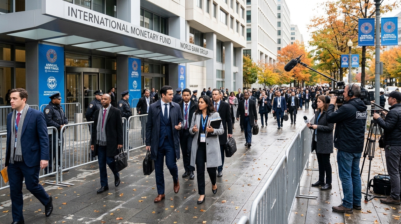 IMF-World Bank Meetings Put Rates and Debt Back in Focus