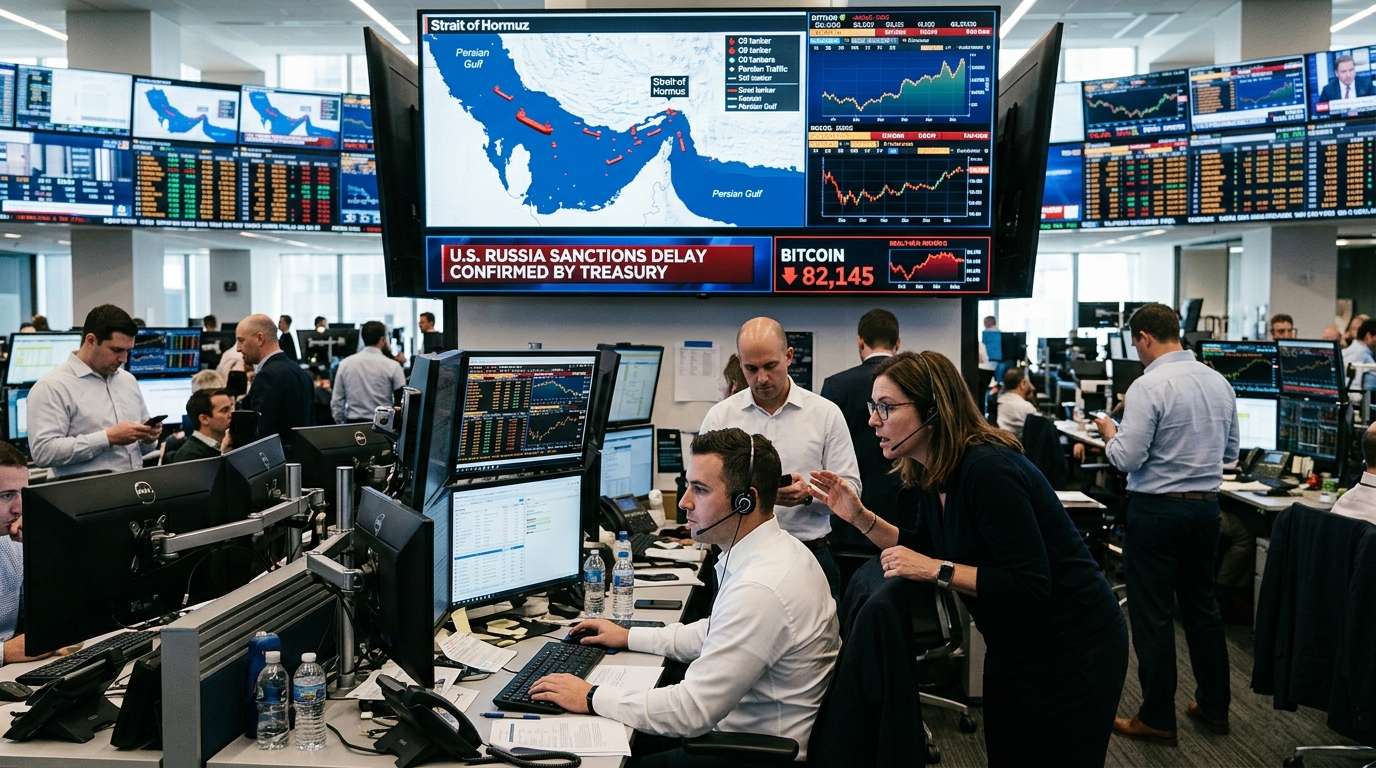 Market Brief: Oil risk, sanctions pause and Bitcoin steady