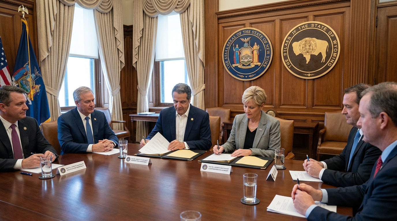 NY, Wyoming team up on crypto oversight as rules tighten