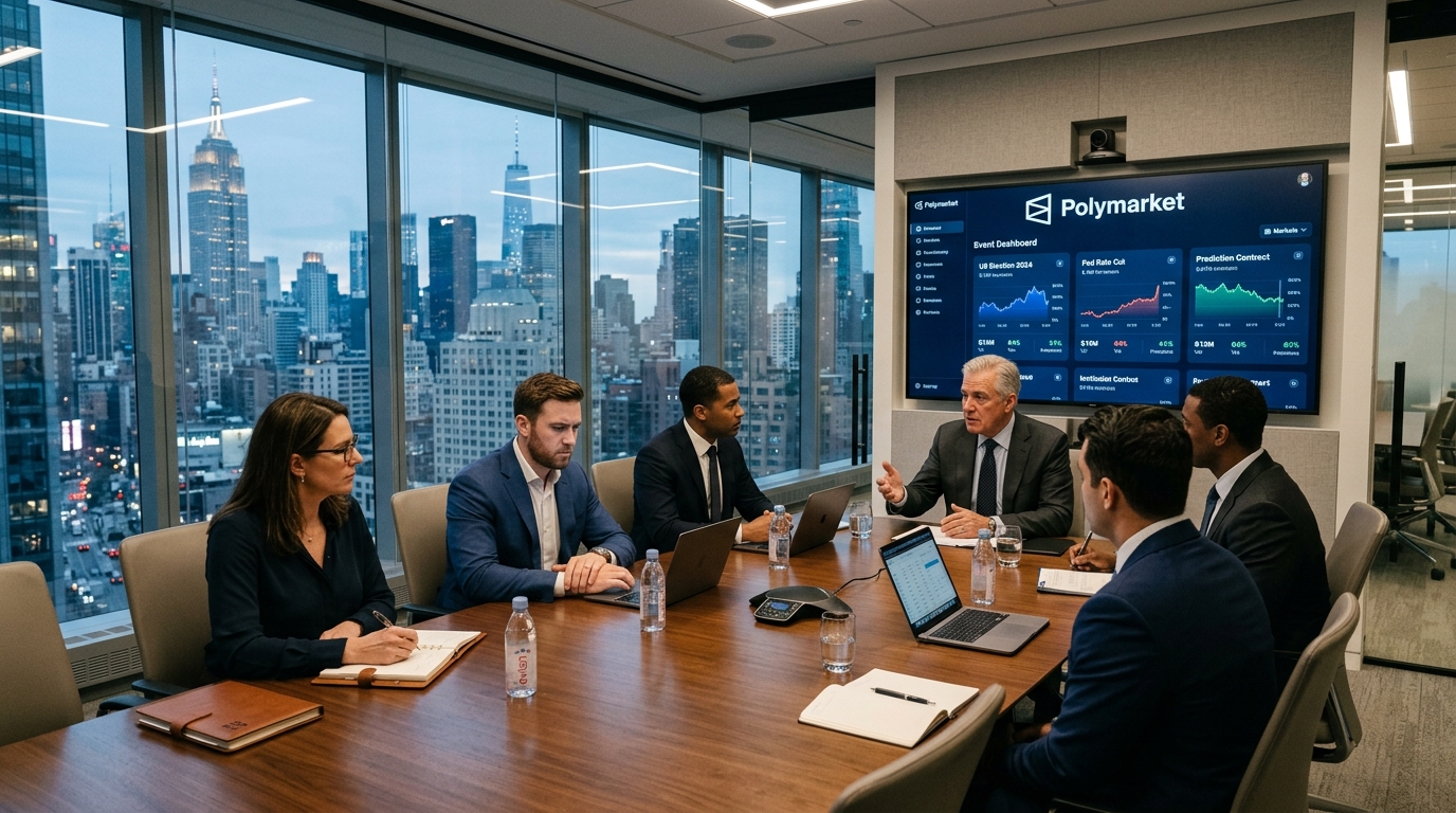 Polymarket Hires Goldman Veteran to Court Wall Street