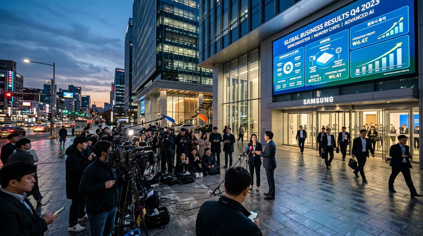 Samsung AI Windfall Lifts Tech as Yield Risks Linger
