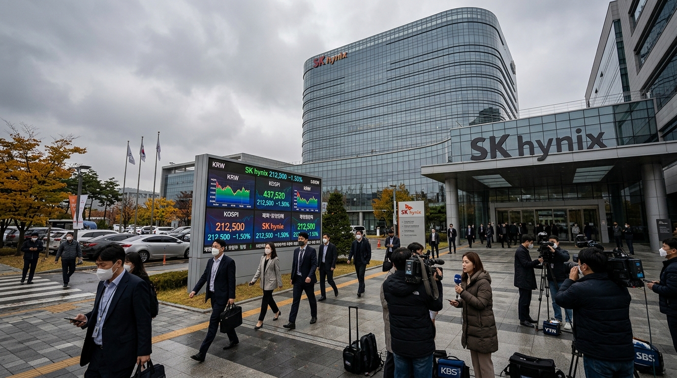 SK Hynix Retreat Puts Chip Sector Sentiment to the Test