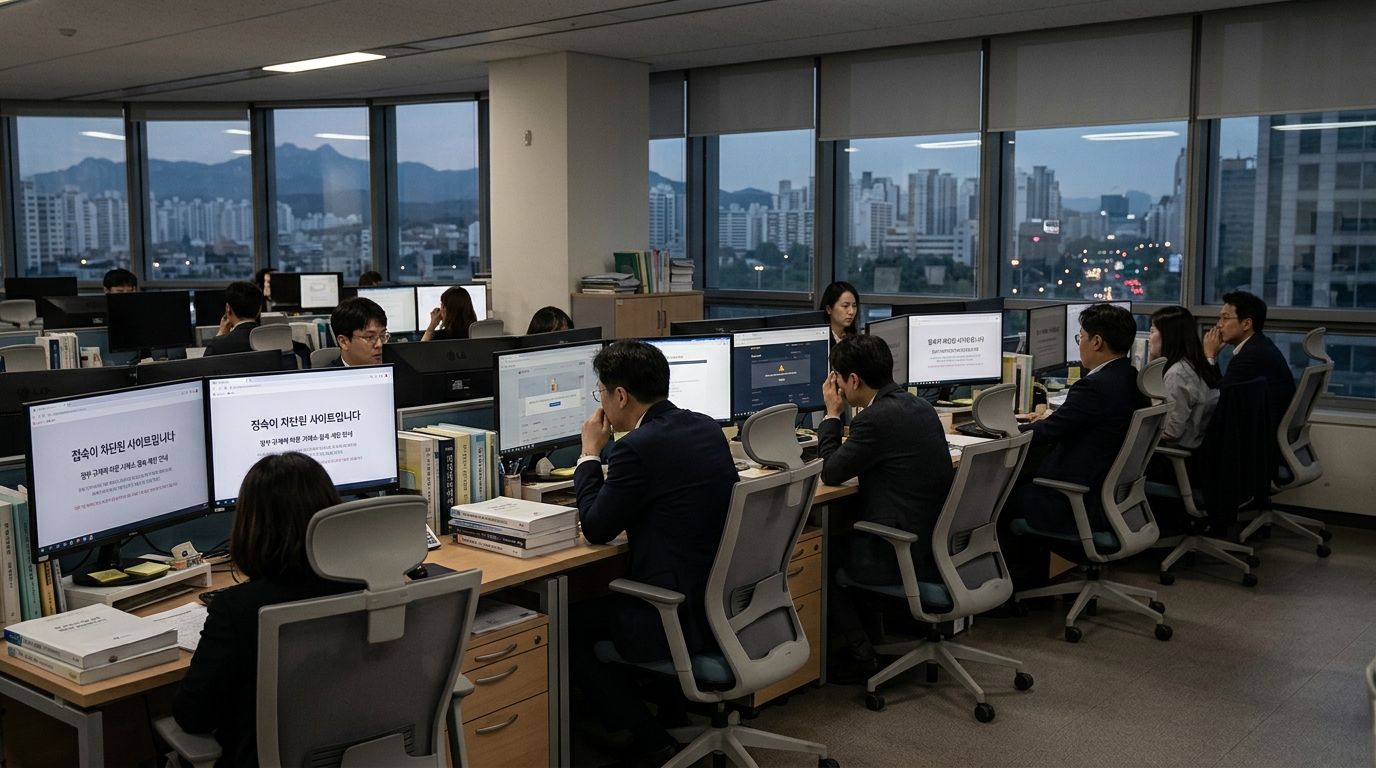 South Korea targets 27 crypto sites in market access clampdown