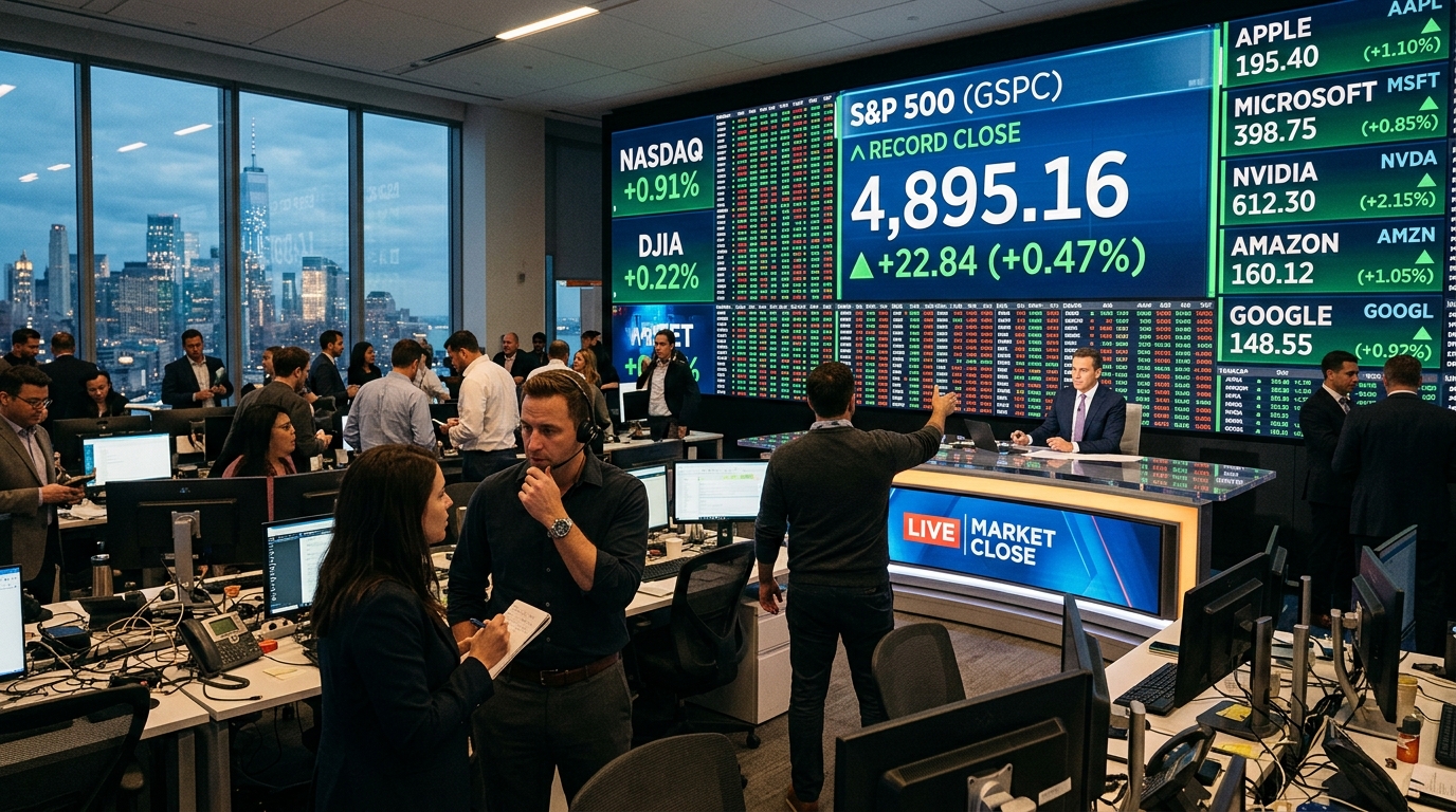Megacap-এর নেতৃত্বে আবার রেকর্ডে ফিরল S&P 500
