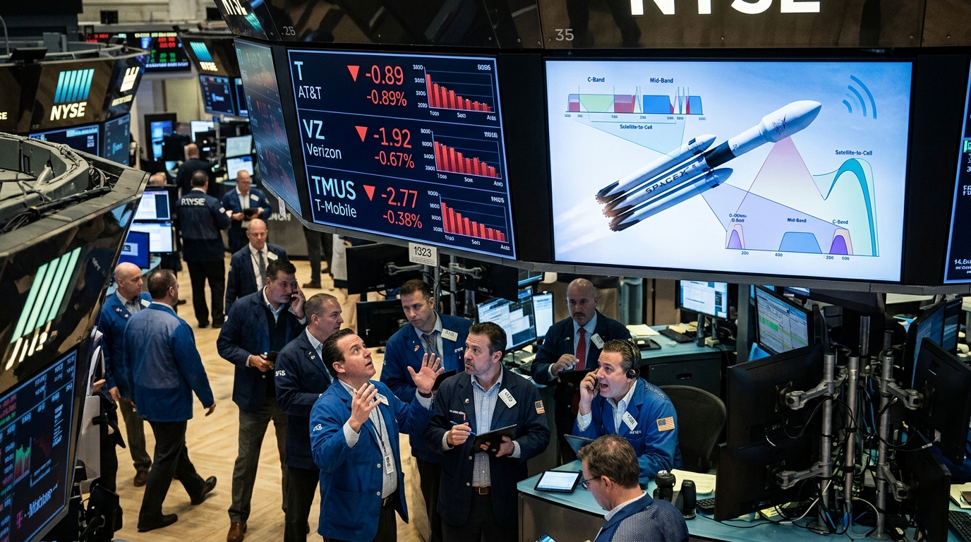 SpaceX spectrum deal hits telecoms as market weighs disruption