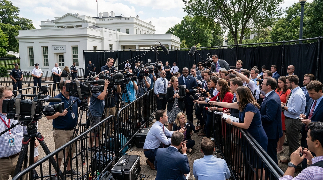 Trump-এর White House media ban বাজারে governance প্রশ্ন তুলল