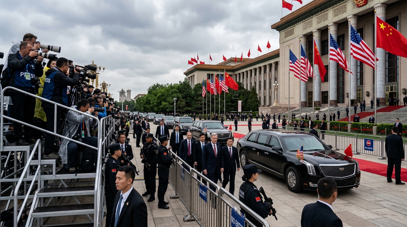 Trump-Xi সফরে জাঁকজমক বেশি, নীতির খুঁটিনাটি কম