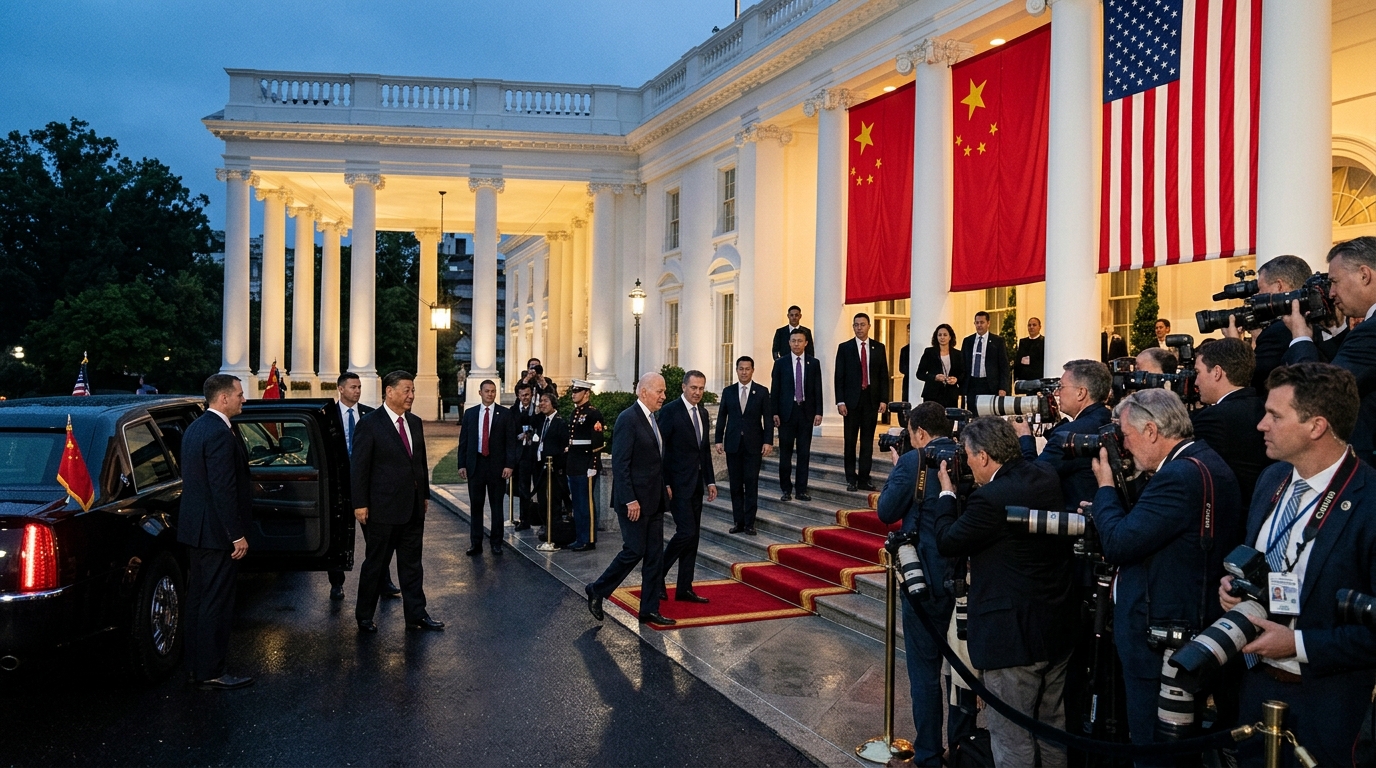 Xi renews AI cooperation call as U.S.-China summit opens